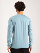 Camisa UV Manga Longa Basic Verde da Greenish, ideal para esportes ao ar livre e proteção solar.