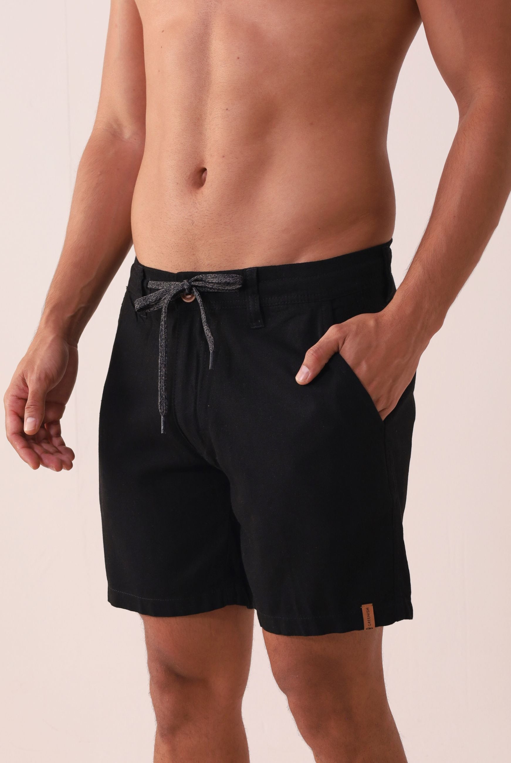 Shorts Relax Blend - Preto