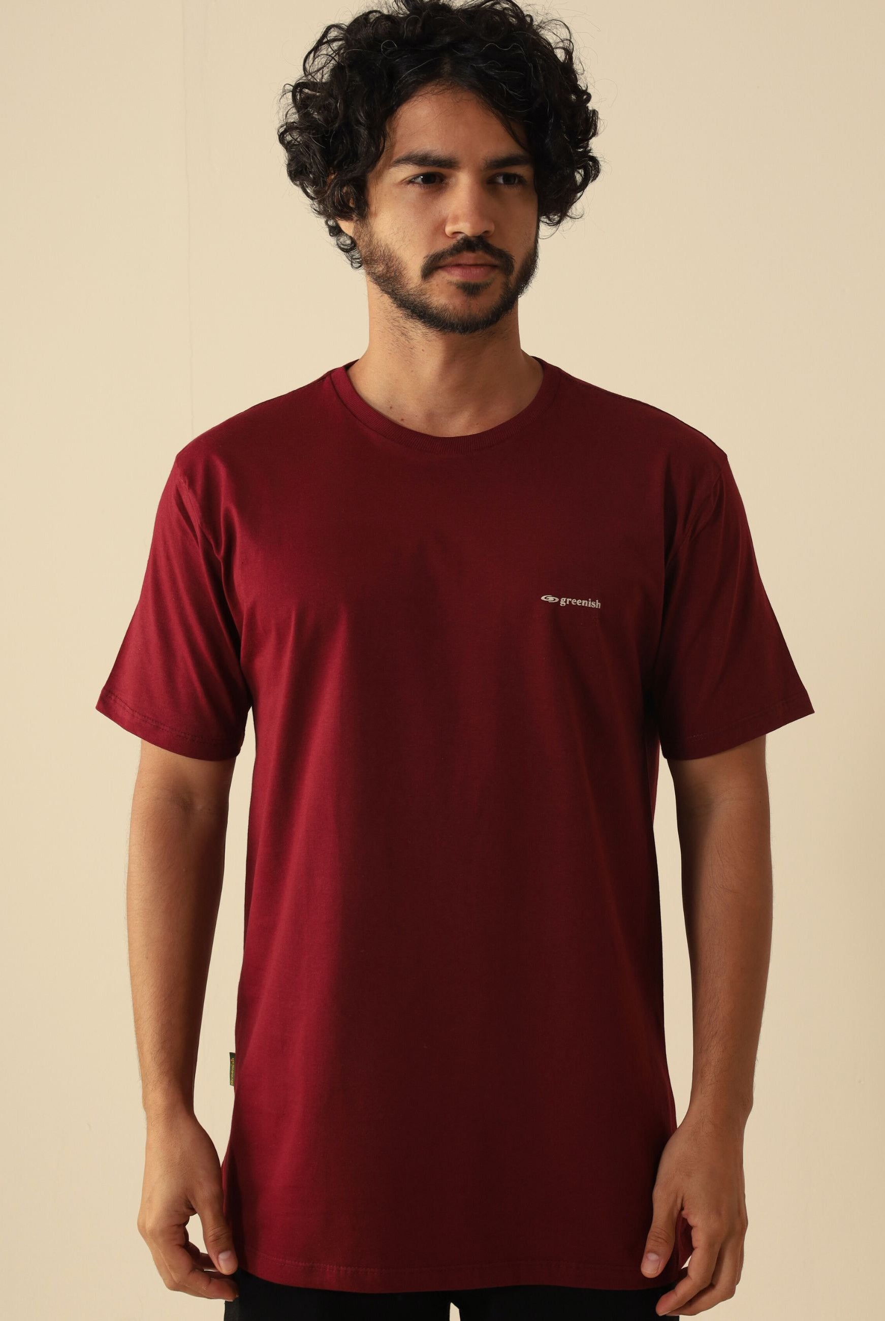 Camiseta Small Logo - Bordo