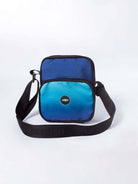 Greenish BAG FADED BLOCKS - AZUL with a stylish blue gradient design, perfect for everyday use.