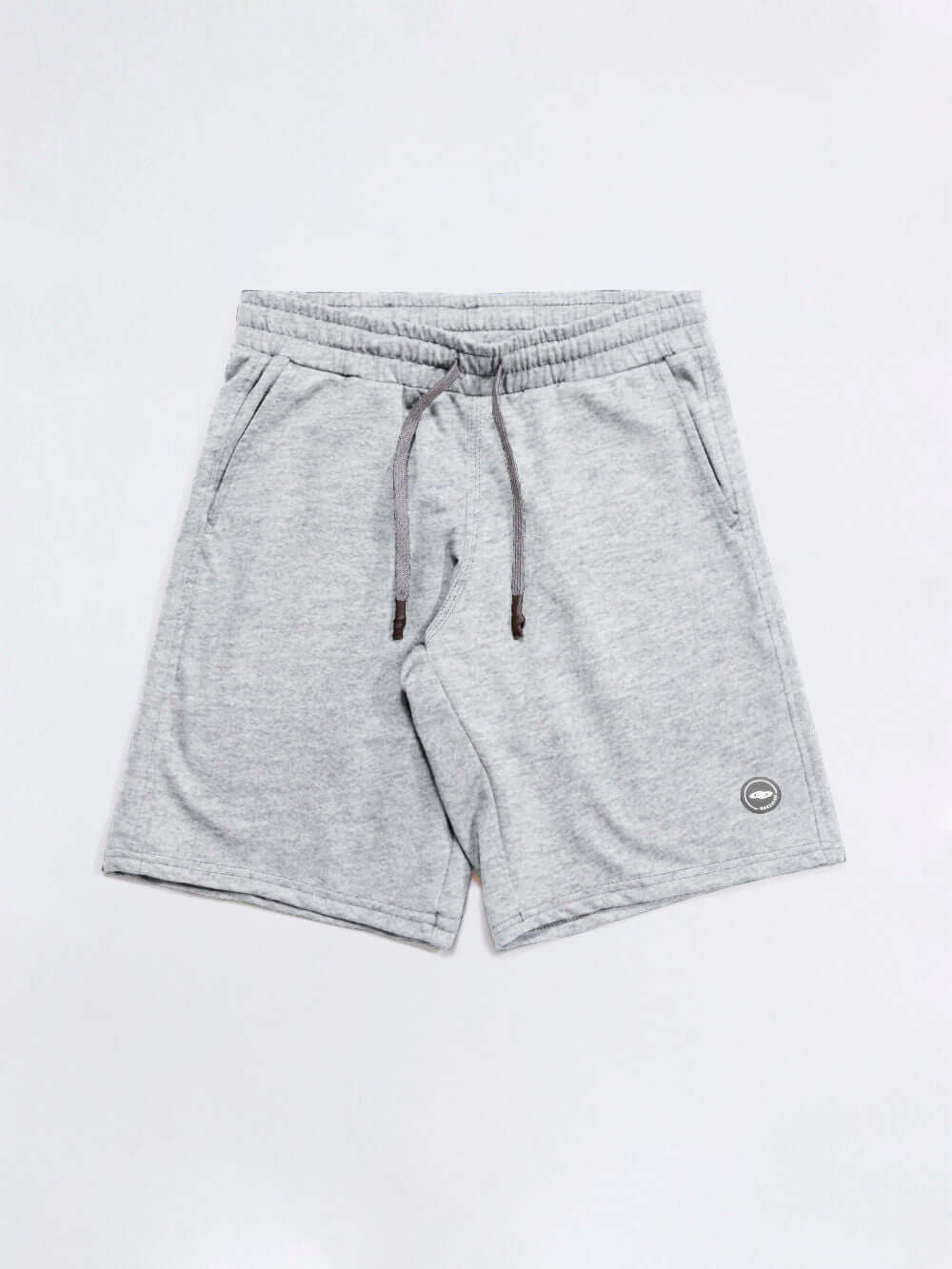 Bermuda de moletom mescla Greenish, confortável e estilosa, ideal para dias de meia estação.