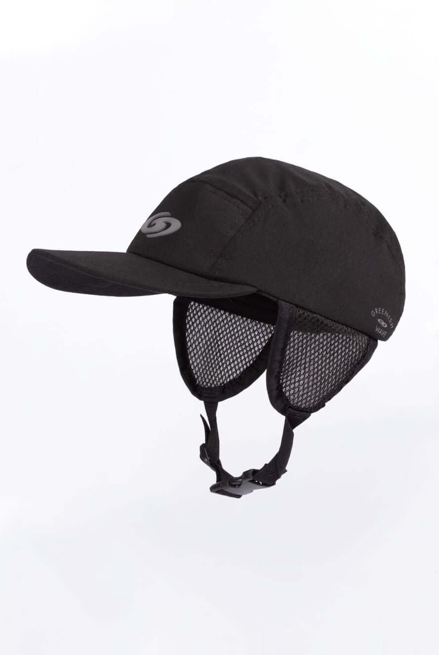 Boné Sport Preto da marca Greenish, ideal para atividades ao ar livre, com design leve e ajuste seguro.