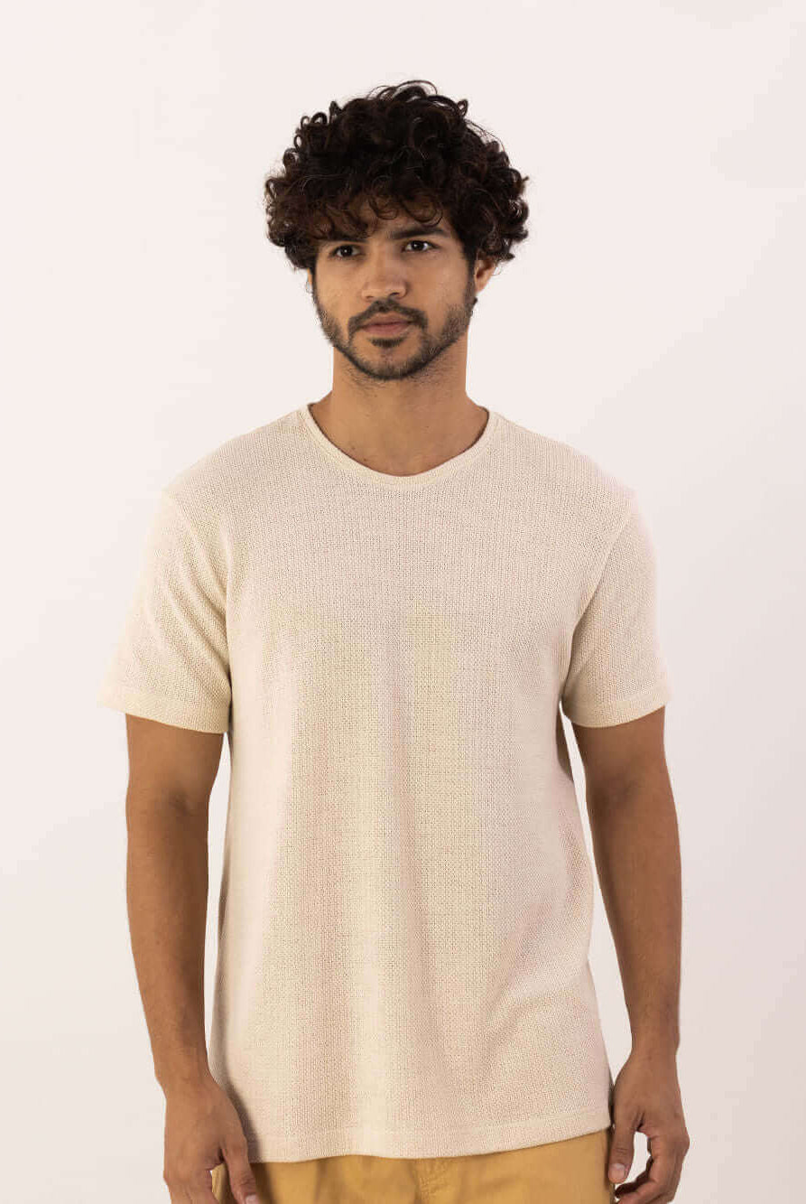Camiseta Maré - Bege