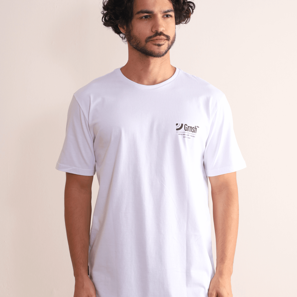 Camiseta Original Surf Trunks Series I - Branco – Greenish