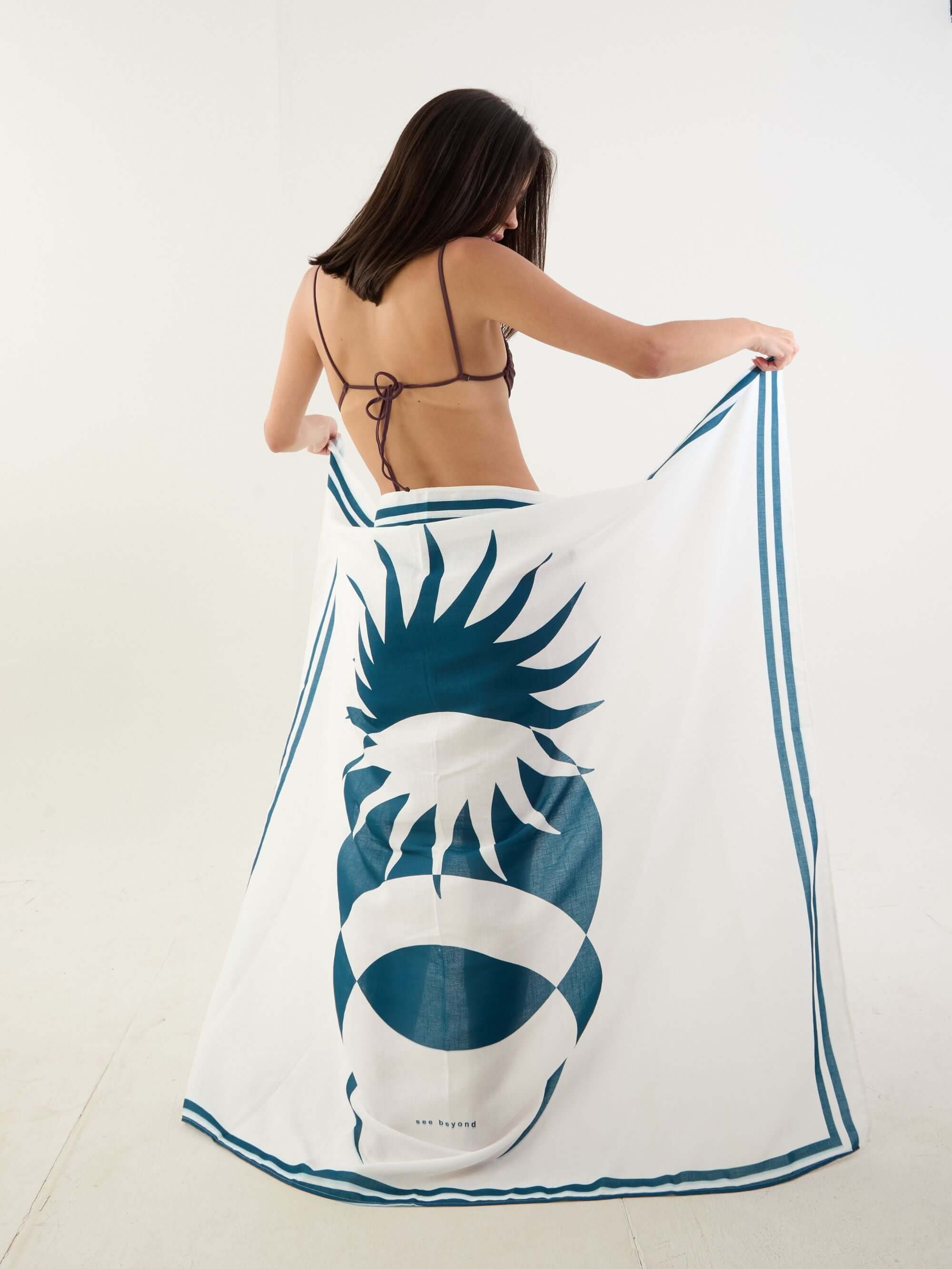 Canga Eclipse da Greenish, design leve e estampa exclusiva que conecta com a natureza.