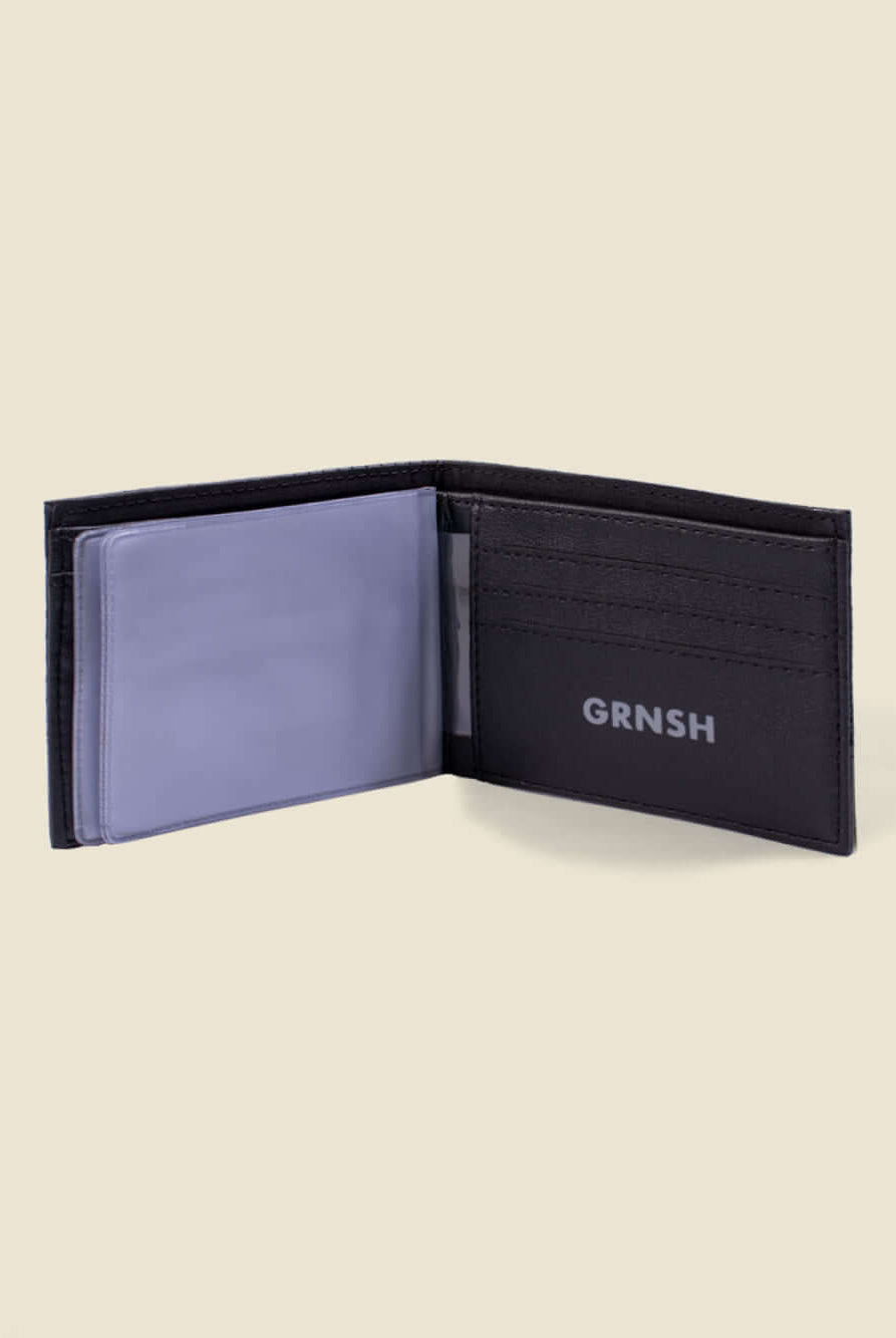Carteira Greenish WALLETS GRNSH marron, design moderno e funcional, ideal para organizar cartões e dinheiro.