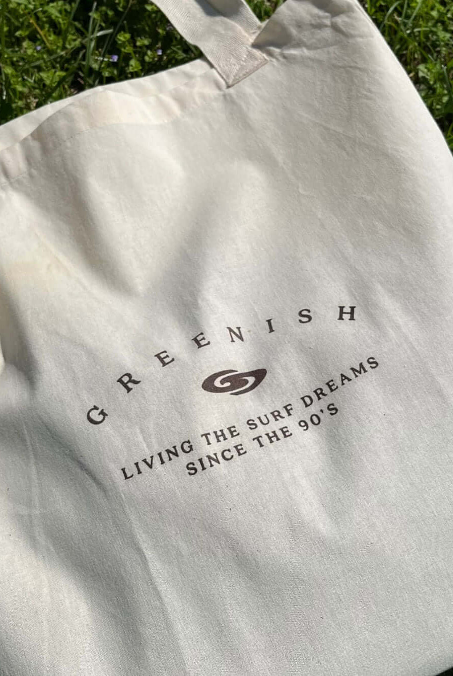 Ecobag Greenish, estilo sustentável e moderno, ideal para o dia a dia, feita com material ecológico.