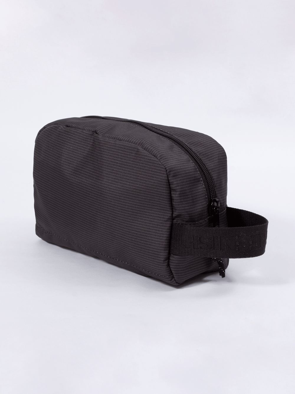 Necessaire Wave Logo - Preto da Greenish, bolsa de maquiagem resistente e estilosa, ideal para viagens e dia a dia.