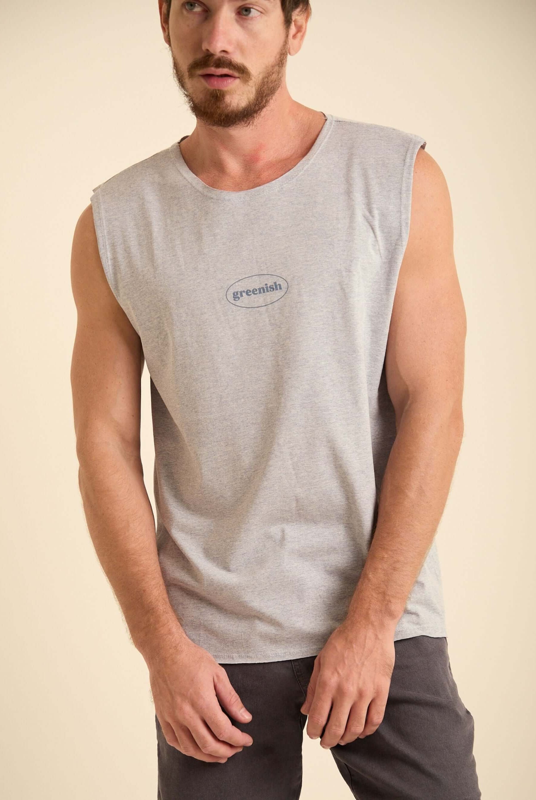 Regata longa azul New Logo da Greenish, confortável e perfeita para dias quentes.