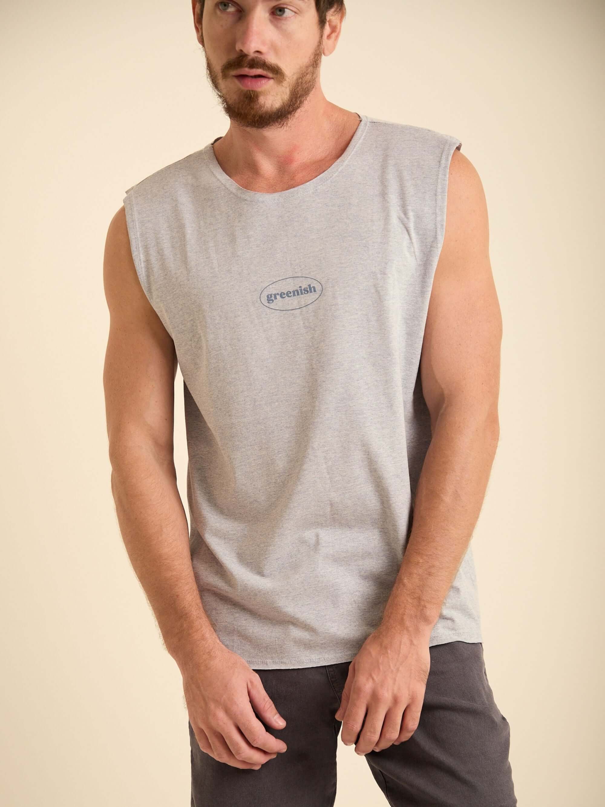 Regata longa azul New Logo da Greenish, confortável e perfeita para dias quentes.