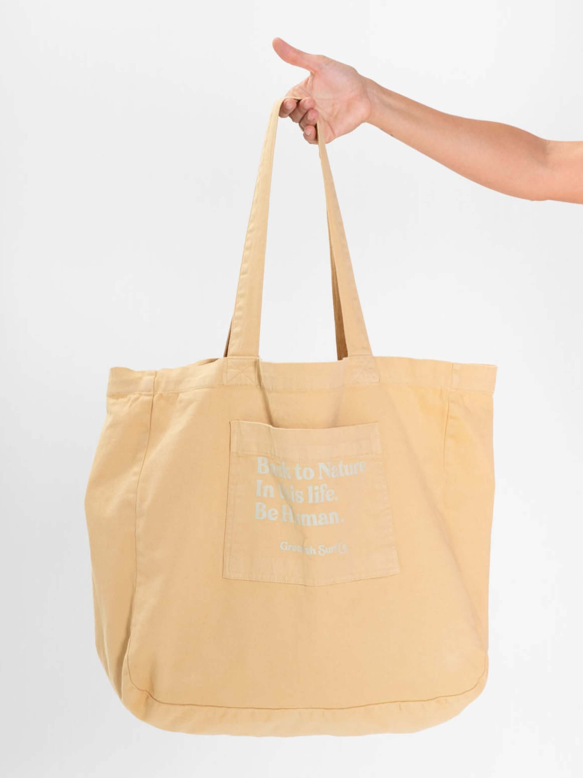 Bolsa Tote Back to Nature Amarelo da Greenish, ideal para estilo moderno e conforto em qualquer ocasião.