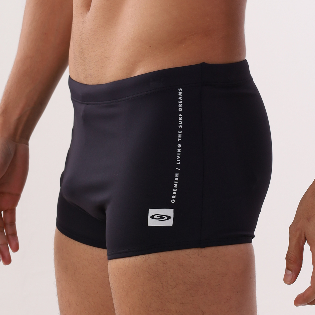 Sunga Boxer Basic - Preto | Conforto Greenish