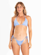 BIQUINI MICA - AZUL da marca Greenish, em modelo feminino, ideal para dias de sol e praia.