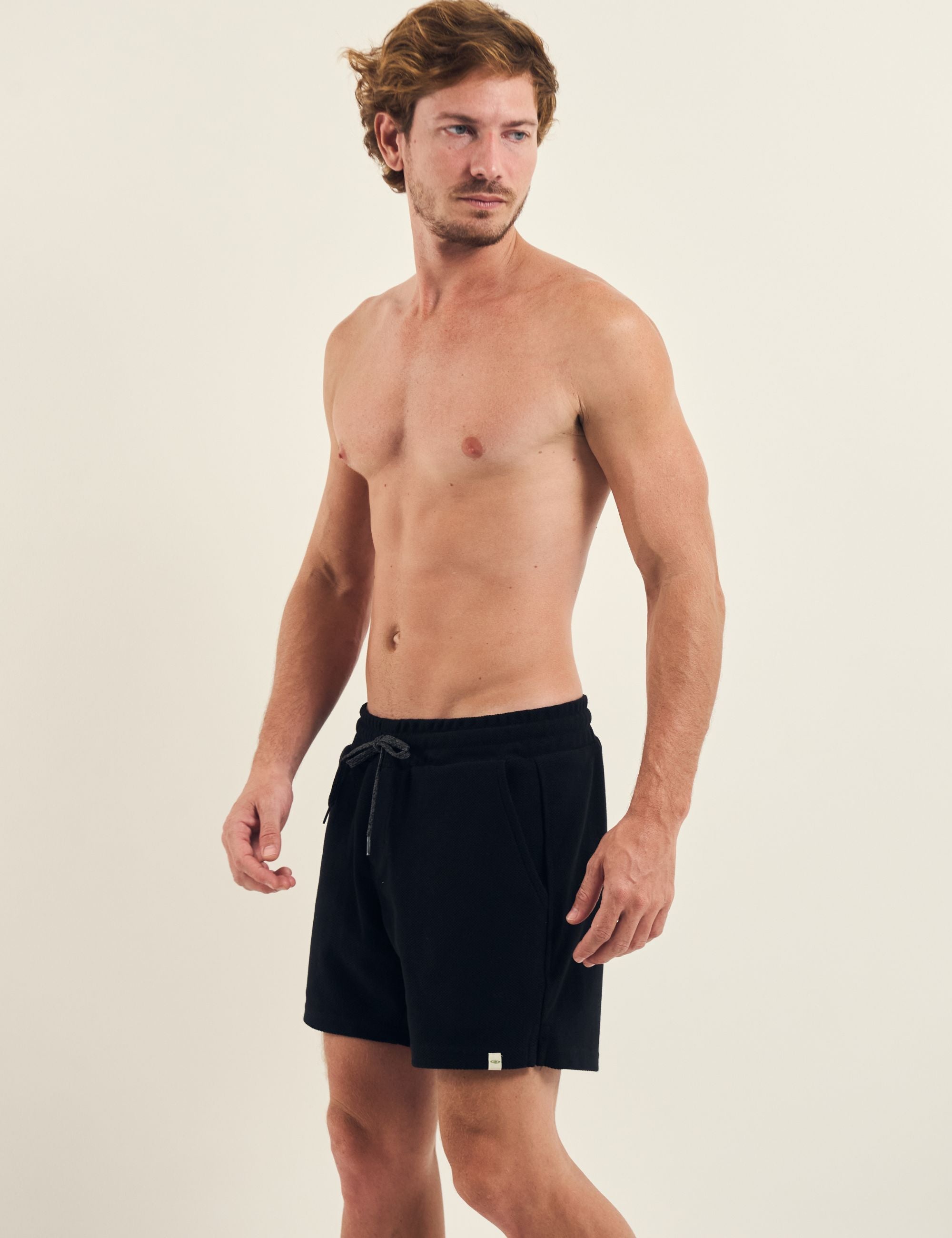 Short Moletom Artisan - Preto