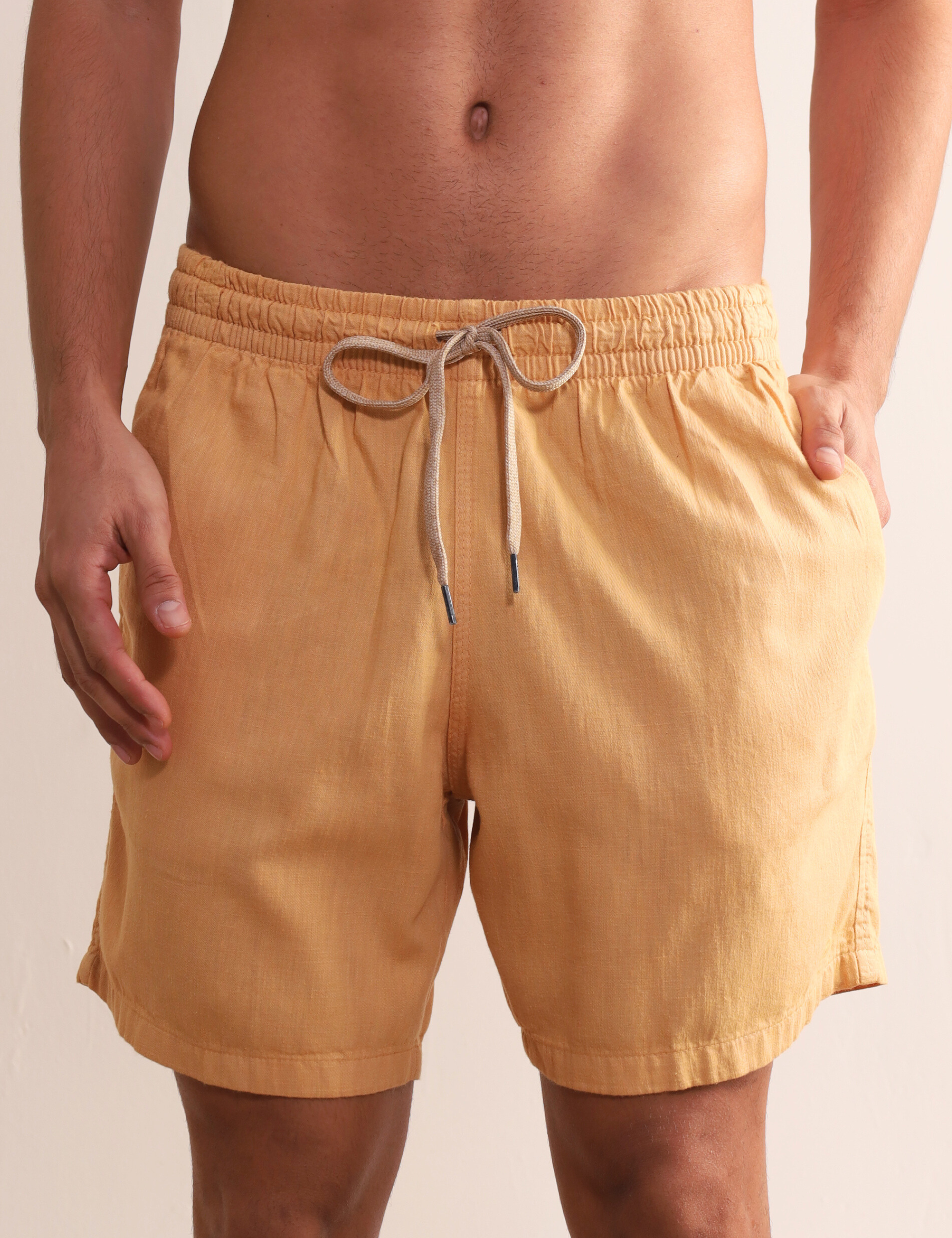 Short Sarja Essencial - Laranja