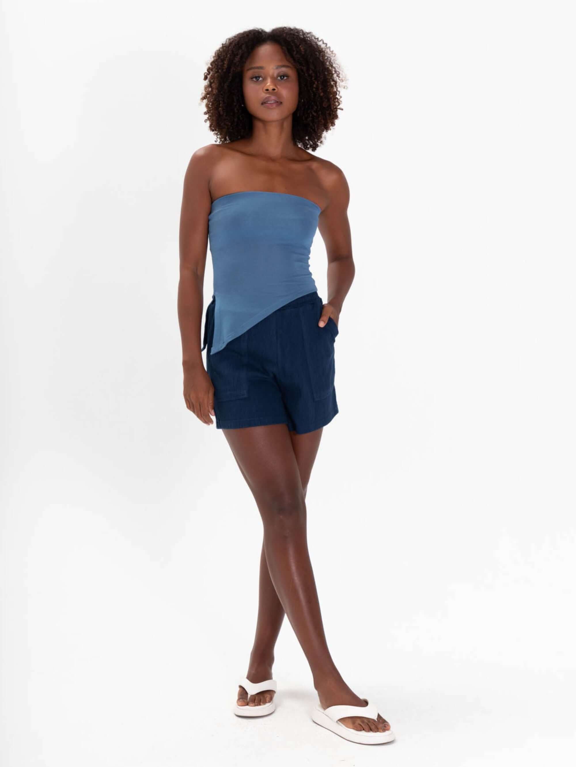 Top Reto Lia - Azul Indigo | Greenish