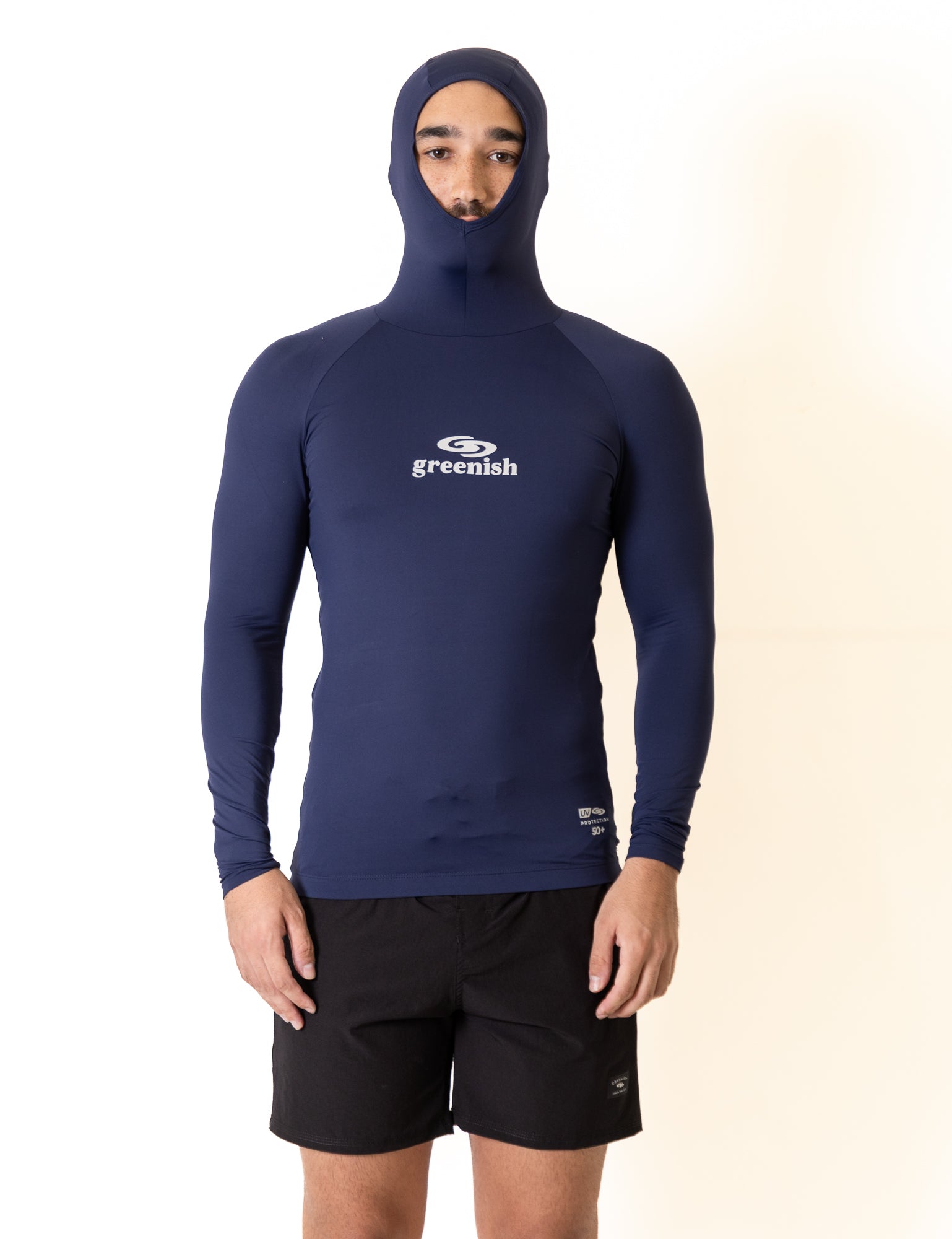 Colete com Capuz Basic - Azul Marinho