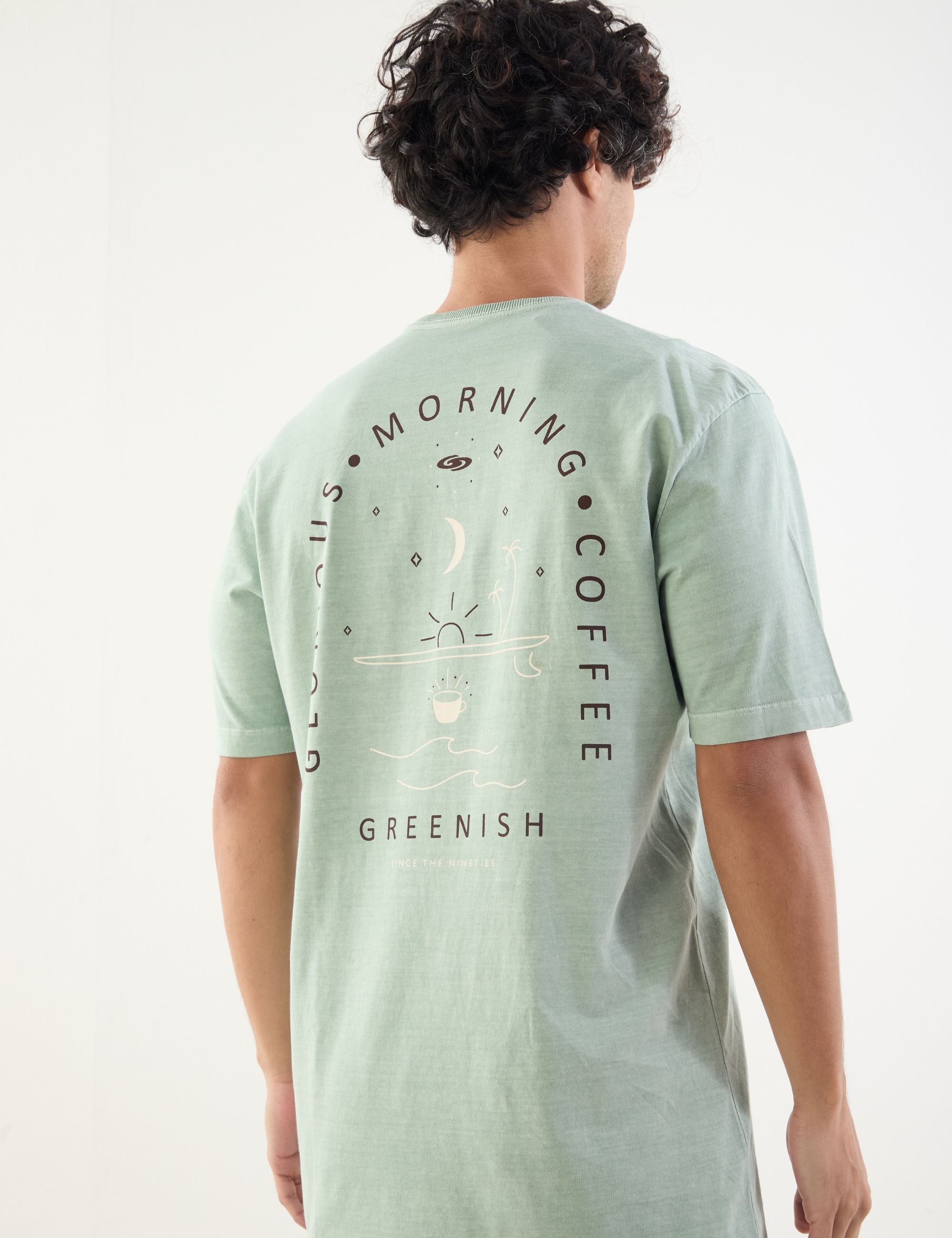 Camiseta Stone Coffee - Verde | Greenish