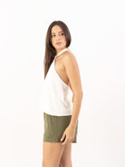 Blusa Nanda off white da Greenish, leve e confortável, perfeita para looks de verão.
