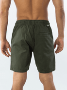 Greenish Bermuda Basic Sarja shorts in green, perfect for casual wear and summer outings.