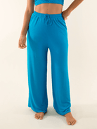 Calça Greta Azul da Greenish, perfeita para conforto e estilo no dia a dia.
