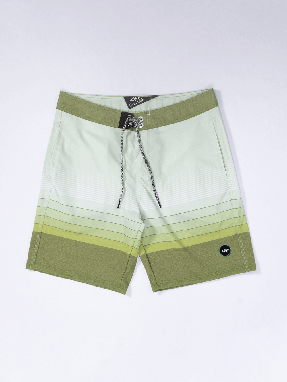 Bermuda Boardwalk Blue Sunset da Greenish, confortável, em poliéster e elastano, ideal para looks diários.