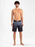 Shorts de surf masculino Greenish, modelo retro Grafite, estilo moderno e confortável, ideal para praia.