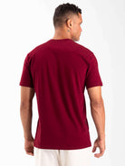 Camiseta Bordô Tradicional Basic da Greenish, confortável e feita de algodão sustentável.