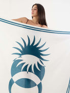 Canga Eclipse da Greenish com estampa de abacaxi, representando leveza e conexão com a natureza.