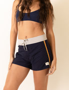 Boardshort Grnsh - Azul Marinho by Greenish, stylish and versatile swimwear with front lace closure and tailored fit.