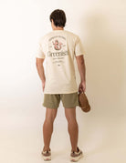 Camiseta Mermaid - Natural by Greenish, featuring a stylish back graphic, ideal for casual wear.
