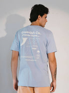 Camiseta Choose Yours da Greenish, azul com estampa exclusiva, perfeita para amantes do surf e moda casual.