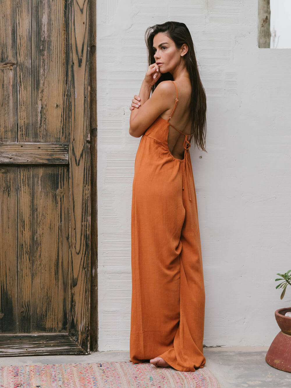 Macacão Mabel - Laranja | Greenish Moda