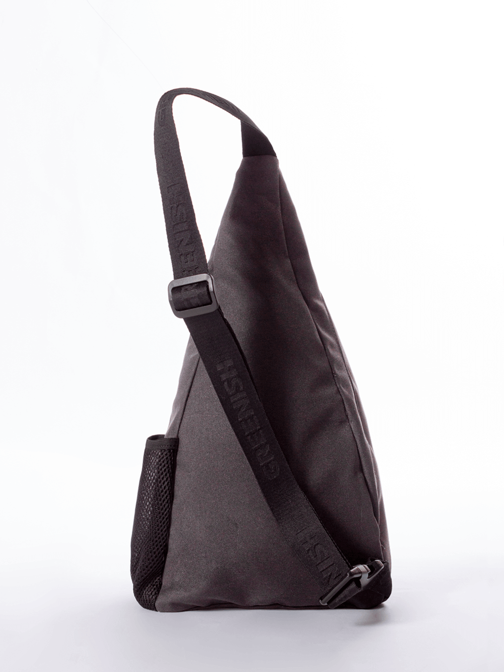 Mochila transversal sport cinza da marca Greenish, ideal para atividades esportivas e uso diário.